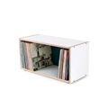 6312 - BOKSA 2 box shelf plywood white