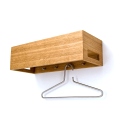 NEU: Platzsparende Garderobe zum Hngen aus Eichenholz