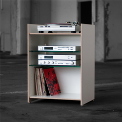 Hifi-Rack made of plywood - with glass or plywood - Mobile Version